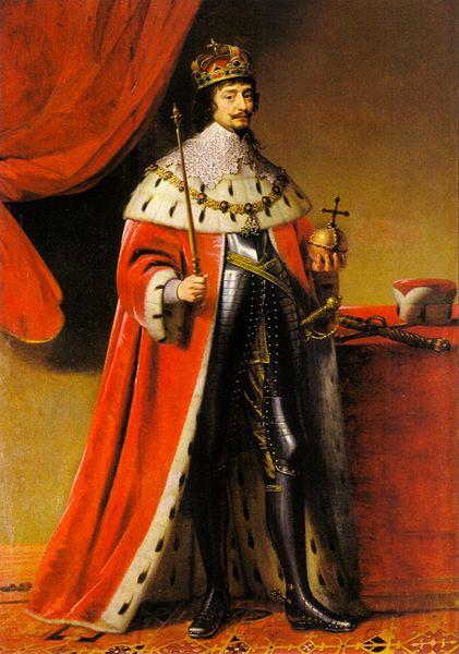 Gerard van Honthorst Portrait of Frederick V, Elector Palatine (1596-1632), as King of Bohemia Norge oil painting art